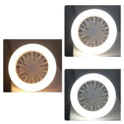 مروحة مع إضاءة LED 2 في 1 بريموت – لمبة مروحة E27 بثلاث سرعات - صورة 3
