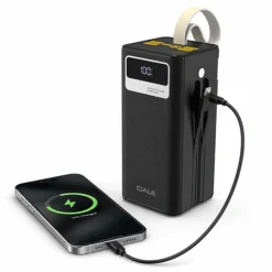 باور بانك 50000 مل أمبير – باور بنك 27000mAh بشحن سريع 22.5 واط وكابلات مدمجة