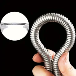 طقم رأس دش مربع 3 قطع – دش عالي الضغط بـ 3 أوضاع رش مع خرطوم وحامل - صورة 5