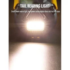 مصباح LED خارجي 3200 لومن مع حامل ثلاثي القوائم - صورة 3