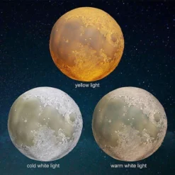 مصباح القمر ثلاثي الأبعاد - صورة 5