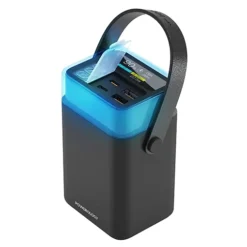 باور بنك 40000mAh بشحن سريع PD 65W وإضاءة LED 360° - صورة 3