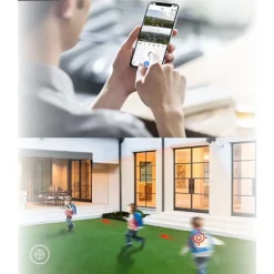 كاميرا مراقبة شمسية 4K بزاوية 360° واتصال 4G/WiFi – مزودة بكشاف ذكي ورؤية ليلية (SPM-XA01) - صورة 11