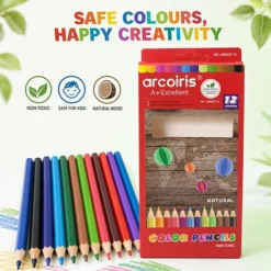 أقلام ألوان خشبية Arcoiris عدد 12 لون - صورة 3