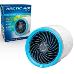 مبرد هواء محمول Arctic Air Ice Jet – 3 سرعات مع إضاءة LED وخزان مياه