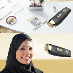 مبخرة بخور كهربائية محمولة B11 بطارية قوية وتصميم عصري مع ضوء مؤشر - صورة 3