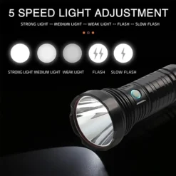 كشاف يدوي كوبرا LED بقوة 20 واط وسطوع 2500 لومن - صورة 3
