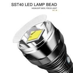 كشاف يدوي كوبرا LED بقوة 20 واط وسطوع 2500 لومن - صورة 5