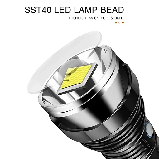 كشاف يدوي كوبرا LED بقوة 20 واط وسطوع 2500 لومن - صورة 5