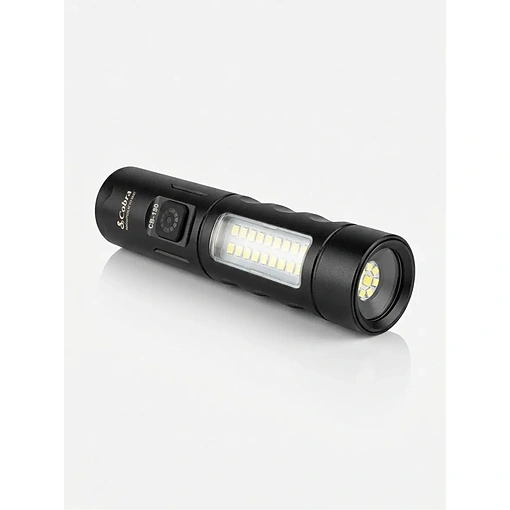 مصباح يدوي كوبرا LED فائق السطوع قابل لإعادة الشحن USB-C