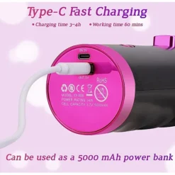 مكواة تجعيد شعر لاسلكية أوتوماتيكية تصفيف سهل - صورة 5