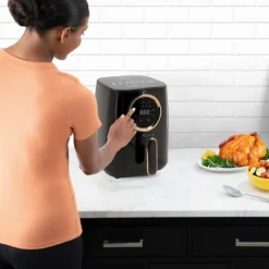 مقلاة هوائية رقمية مع كفالة 6 شهور - صورة 4