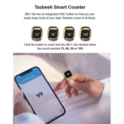 خاتم ذكي E01 خاتم تسبيح مع شاشة OLED وتقنية بلوتوث 5.1 - صورة 9