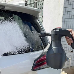 بخاخ رغوة كهربائي لغسيل السيارات سعة 2 لتر، يعمل بالبطارية القابلة لإعادة الشحن - صورة 7
