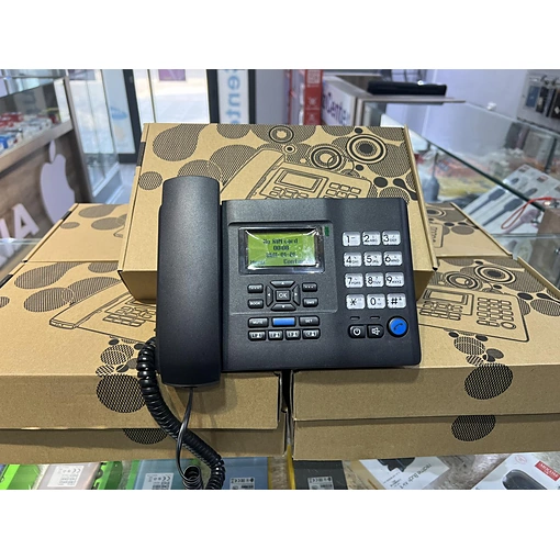 هاتف أرضي لاسلكي F501 بشريحتين SIM - صورة 3