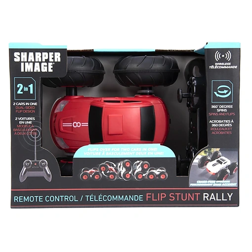 سيارة تحكم عن بعد بهلوانية Flip Stunt Rally – دوران 360° بإضاءة LED - صورة 5