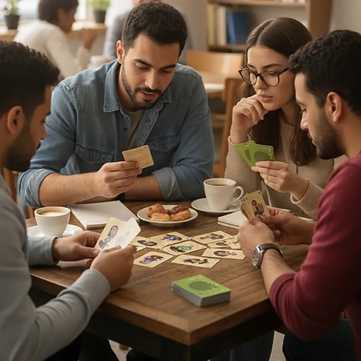 لعبة البطاقات الترفيهية حزر مين؟ - صورة 2