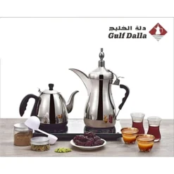 دلة قهوة وشاي كهربائية 1600 واط  سعة 1 لتر من Gulf Dalla