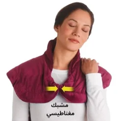 غطاء مساج وتدليك حراري للظهر والرقبة والأكتاف - صورة 3