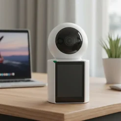 كاميرا مراقبة داخلية WiFi FHD 1080P مكالمات فيديو وصوت ثنائي – iCSee YH-XM-DP06S - صورة 4