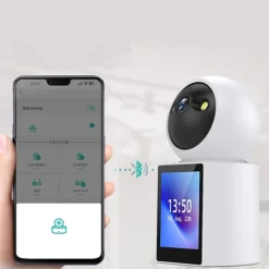 كاميرا مراقبة داخلية WiFi FHD 1080P مكالمات فيديو وصوت ثنائي – iCSee YH-XM-DP06S - صورة 7