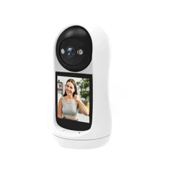 كاميرا مراقبة داخلية WiFi HD برؤية ليلية ودوران 270° مع صوت ثنائي - صورة 3