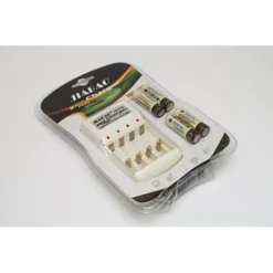 شاحن بطارية Jiabao JB212 مع 4 بطاريات AA – طاقة تدوم لأطول وقت - صورة 3