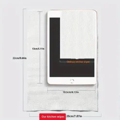 مناديل مطبخ مبللة لتنظيف المطبخ – 80 قطعة - صورة 3