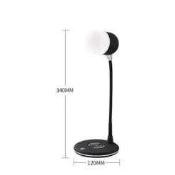 L4 مضخم صوت لاسلكي مكبر صوت لاسلكي شحن صوتي LED مصباح مكتبي - صورة 7