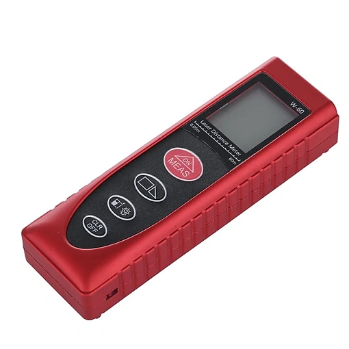 مقياس مسافة ليزر مع شاشة LCD