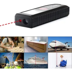 مقياس مسافة ليزر مع شاشة LCD - صورة 2