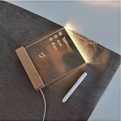 لوح أكريليك قابل للكتابة بإضاءة LED - صورة 5