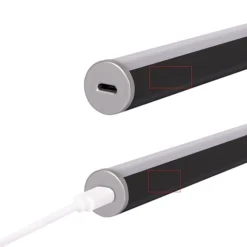 مصباح مكياج LED للمرآة 30 سم ببطارية ليثيوم ولمس وشحن USB - صورة 4