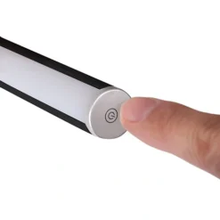 مصباح مكياج LED للمرآة 30 سم ببطارية ليثيوم ولمس وشحن USB - صورة 5