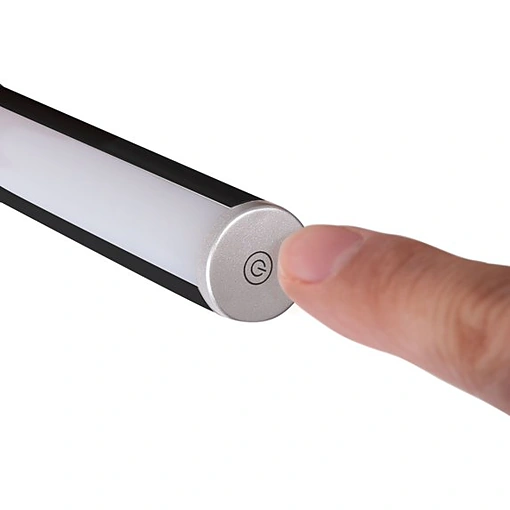 مصباح مكياج LED للمرآة 30 سم ببطارية ليثيوم ولمس وشحن USB - صورة 5