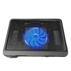 مبرد لابتوب M19 بمروحة كبيرة 14 سم مع إضاءة LED - صورة 6