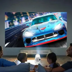 بروجكتر ألعاب ذكي M300 MAX بدقة 4K – مسرح منزلي مع يدين تحكم لاسلكية - صورة 10