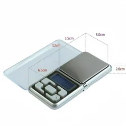 ميزان رقمي صغير 200 غرام بدقة 0.01 غرام مع شاشة LCD - صورة 6