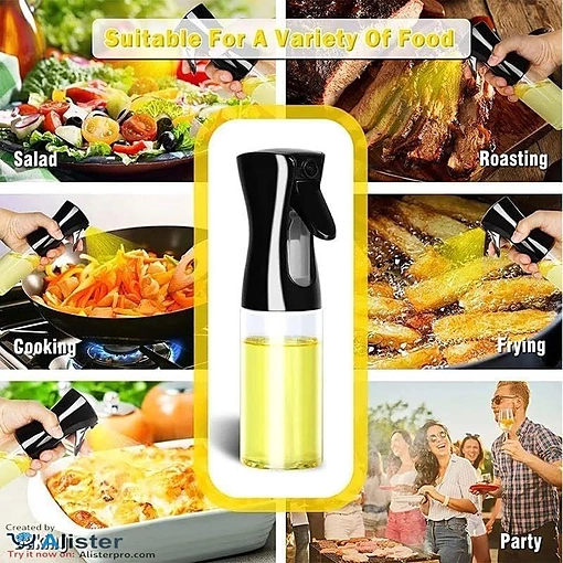 بخاخ زيت متعدد الاستخدامات 220 مل طهي صحي وتحكم مثالي في الزيت - صورة 3