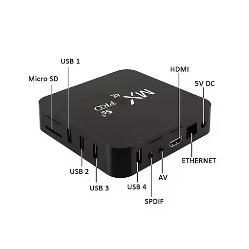 جهاز MXQ Pro تحويل التلفزيون إلى سمارت أندرويد مع WiFi - صورة 2