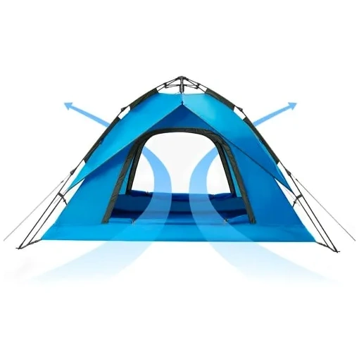 خيمة NATUREHIKE POP UP سريعة الفتح 2.1×1.8 م – لون أزرق - صورة 3