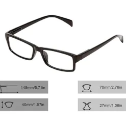 نظارات القراءة ذات التركيز التلقائي One Power Readers للرجال والنساء - صورة 4