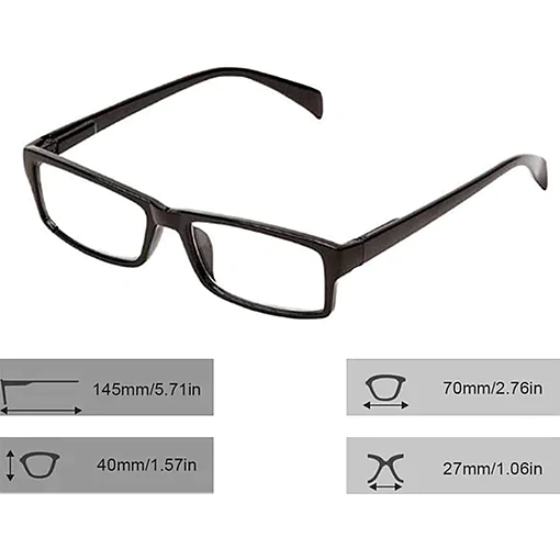 نظارات القراءة ذات التركيز التلقائي One Power Readers للرجال والنساء - صورة 4
