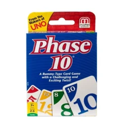 لعبة بطاقات UNO الترفيهية المراحل العشر – Phase 10 لعبة تحديات ومراحل للعائلة والأصدقاء - صورة 2