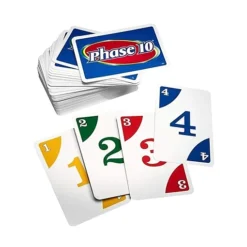 لعبة بطاقات UNO الترفيهية المراحل العشر – Phase 10 لعبة تحديات ومراحل للعائلة والأصدقاء - صورة 3