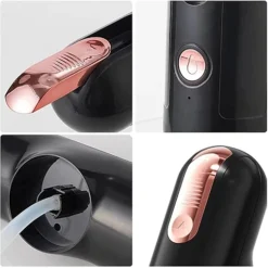 مضخة مياه شرب كهربائية محمولة ببطارية 1200 مللي أمبير وشحن USB - صورة 3