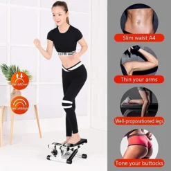 دراجة ثابتة محمولة تمارين الأرجل والذراعين بتمرين مريح في أي مكان - صورة 3