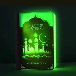 مكبر صوت القرآن الكريم مع إضاءة ملونة وجهاز تحكم عن بعد - صورة 5