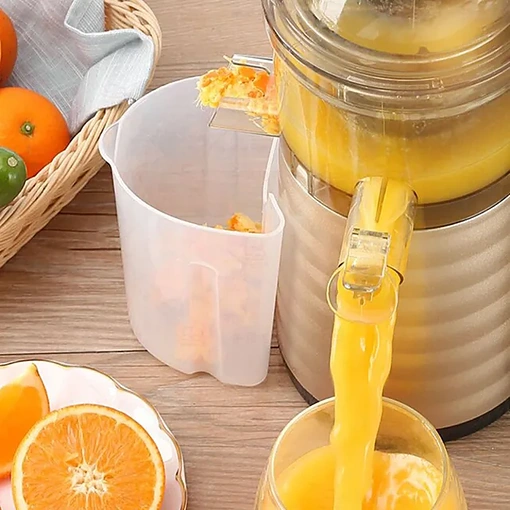 عصارة فواكه بطيئة راف 150 واط مع فلتر ستانلس ستيل ومفتاح عكسي للتنظيف - صورة 2