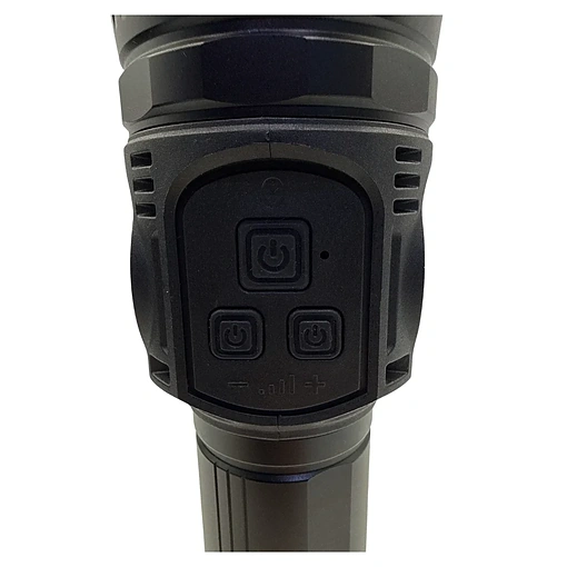 مصباح يدوي LED قابل لإعادة الشحن مع سماعة بلوتوث وشاشة رقمية USB-C - صورة 7
